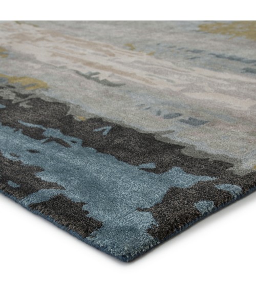 Jaipur Living Benna Handmade Abstract Black/ Green Area Rug (2'X3')