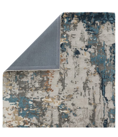 Jaipur Living Segall Handmade Abstract Dark Blue/ Gray Area Rug (2'X3')