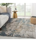 Jaipur Living Segall Handmade Abstract Dark Blue/ Gray Area Rug (2'X3')