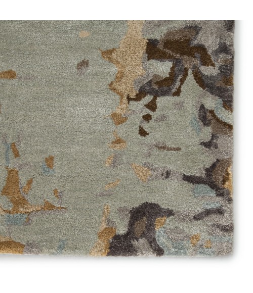 Jaipur Living Matcha Handmade Abstract Gray/ Gold Area Rug (5'X8')