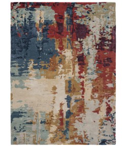 Jaipur Living Genesis Matcha GES45 Multicolor/Red 5 ft. X 8 ft. Rectangle Rug