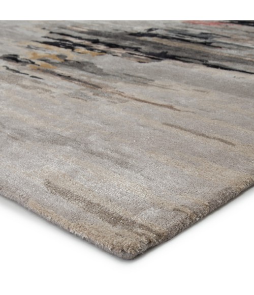 Jaipur Living Ryenn Handmade Abstract Gray/ Black Area Rug (8'X11')