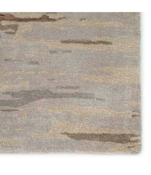 Jaipur Living Ryenn Handmade Abstract Gray/ Black Area Rug (8'X11')