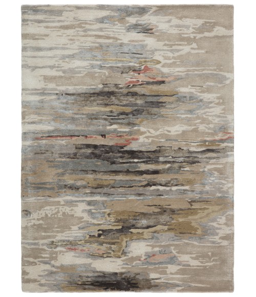 Jaipur Living Ryenn Handmade Abstract Taupe/ Blush Area Rug (8'X11')
