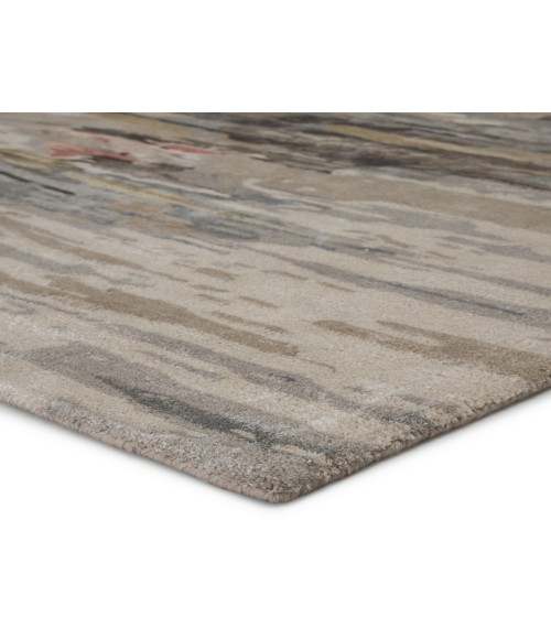 Jaipur Living Ryenn Handmade Abstract Taupe/ Blush Area Rug (8'X11')