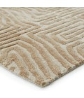 Genesis Area Rug Jaipur Living Impress Handmade Abstract Beige Round Rug (10')
