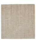 Jaipur Living Impress Handmade Abstract Beige Square Area Rug 6' SQR