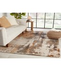 Jaipur Living Matcha Handmade Abstract Gray/ Tan Area Rug (5'X8')
