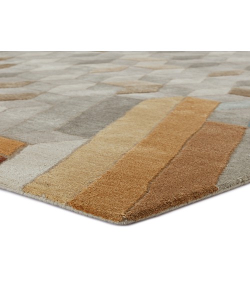 Genesis Area Rug Jaipur Living Cairns Handmade Geometric Multicolor/ Gray Area Rug (5'X8')