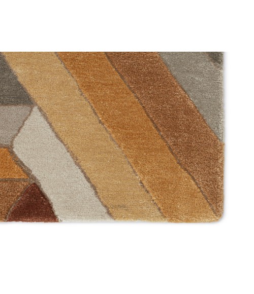 Genesis Area Rug Jaipur Living Cairns Handmade Geometric Multicolor/ Gray Area Rug (5'X8')