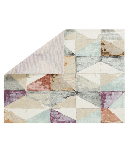Jaipur Living Ruban Handmade Geometric Purple/ Beige Area Rug (10'X14')