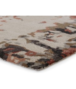 Jaipur Living Genesis Matcha GES59 Gray - Red 9 ft. X 12 ft. Rectangle Rug