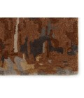 GES60 Prause Rug Jaipur Living Prause Handmade Abstract Gray/ Bronze Area Rug 10'X14'
