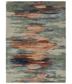 Jaipur Living Genesis Ryenn GES61 Sage - Peach 8 ft. X 11 ft. Rectangle Rug