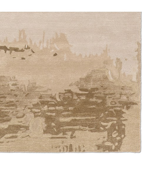 Jaipurliving Genesis Tanbeige Ges63 6 Ft. X 9 Ft. Rect. Rug