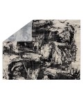 GRA02 Dusk Rug Jaipur Living Dusk Abstract Black/ Cream Area Rug 10'6"X14'