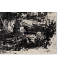 GRA02 Dusk Rug Jaipur Living Dusk Abstract Black/ Cream Area Rug 10'6"X14'