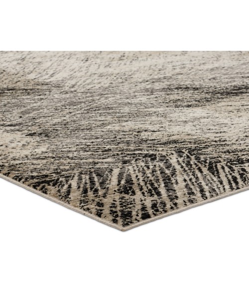 GRA04 Dairon Rug Jaipur Living Dairon Abstract Black/ Taupe Area Rug 8'X10'