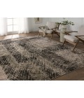 GRA04 Dairon Rug Jaipur Living Dairon Abstract Black/ Taupe Area Rug 8'X10'