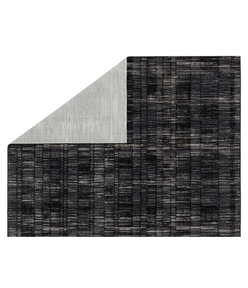 Jaipur Living Carbon Geometric Gray/ Black Area Rug 10'6"X14'