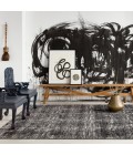 Jaipur Living Carbon Geometric Gray/ Black Area Rug 10'6"X14'
