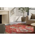 Jaipur Living Hacienda Red Rug HAC11 18 in. Swatch Square - Rugs Town Jaipur Living Hacienda Red HAC11 18 in. Swatch Square Rug