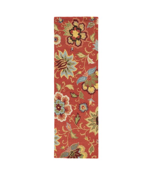 Hacienda Area Rug Jaipur Living Zamora Handmade Floral Red/ Multicolor Runner Rug (2'6"X8')