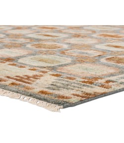 Jaipur Living Hazan Titale HAZ01 Orange - Slate 10 ft. X 14 ft. Rectangle Rug