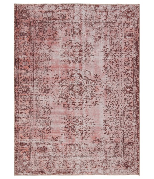 HBL02 Berxley Rug Kate Lester + Jaipur Living Berxley Medallion Rose/ Maroon Area Rug 9'X12'