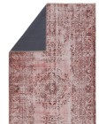 HBL02 Berxley Rug Kate Lester + Jaipur Living Berxley Medallion Rose/ Maroon Area Rug 9'X12'