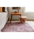 HBL02 Berxley Rug Kate Lester + Jaipur Living Berxley Medallion Rose/ Maroon Area Rug 9'X12'