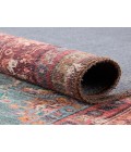 HBL06 Yasha Rug Kate Lester + Jaipur Living Yasha Floral Blue/ Red Area Rug 5'X7'6"