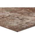 HHB03 Minita Rug Kate Lester + Jaipur Living Minita Medallion Brown/ Tan Runner Rug 2'X6'