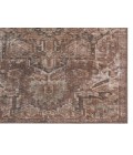 HHB03 Minita Rug Kate Lester + Jaipur Living Minita Medallion Brown/ Tan Runner Rug 2'X6'