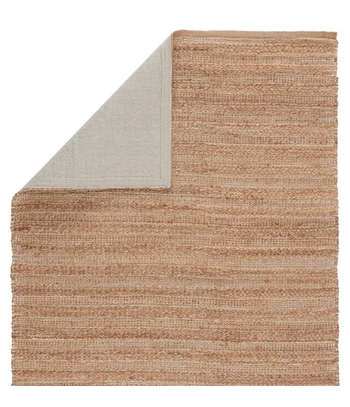 Jaipur Living Canterbury Natural Solid Tan/ White Area Rug (5'X8')