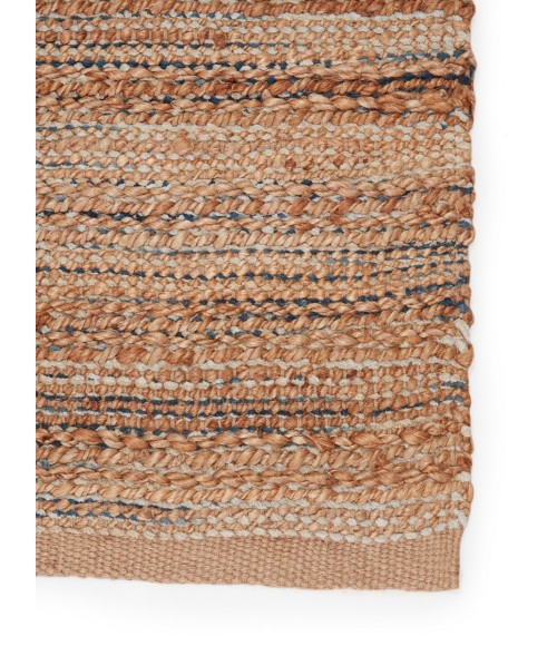 Jaipur Living Canterbury Natural Solid Beige/ Blue Area Rug (6'X9')