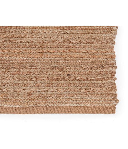 Himalaya Area Rug Jaipur Living Clifton Natural Solid Tan/ White Runner Rug (2'6"X9')