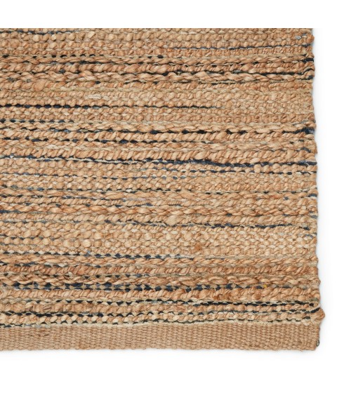 Himalaya Area Rug Jaipur Living Canterbury Natural Solid Tan/ Black Area Rug (12'X15')