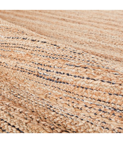 Himalaya Area Rug Jaipur Living Canterbury Natural Solid Tan/ Black Area Rug (12'X15')