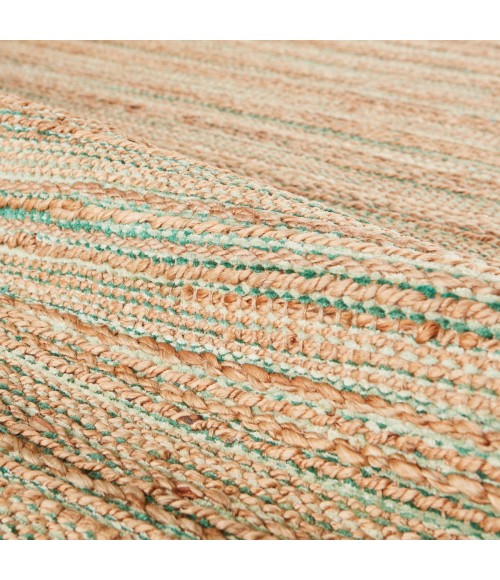 Jaipur Living Canterbury Natural Solid Tan/ Green Area Rug (6'X9')