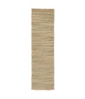 Jaipur Living Canterbury Natural Solid Tan/ Green Runner Rug (2'6"X9')