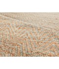 Jaipur Living Reap Natural Chevron Tan/ Green Area Rug (3'6"X5'6")