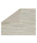 Jaipur Living Canterbury Natural Stripe White/ Turquoise Area Rug (2'6"X4')