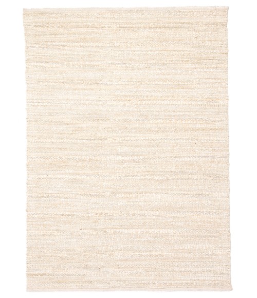 Jaipur Living Canterbury Handmade Solid White/ Beige Area Rug (2'6"X4')