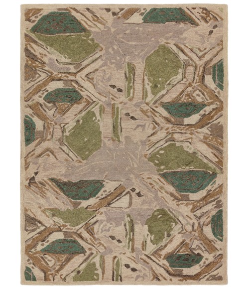 Jaipur Living Honeycomb By Zoebios Green HNC02 6 ft. X 9 ft. Rectangle Rug