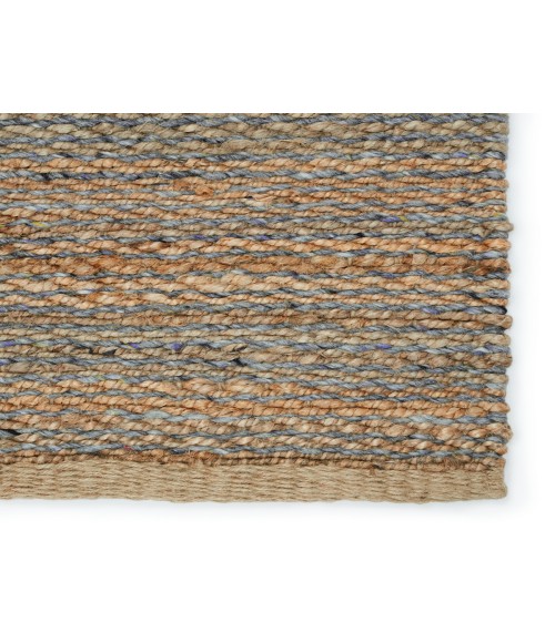 Kate Lester + Jaipur Living Rosier Handmade Solid Beige/ Gray Area Rug 10'X14'