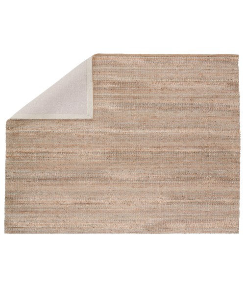 Kate Lester + Jaipur Living Rosier Handmade Solid Beige/ Ivory Area Rug 9'X12'