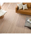 Kate Lester + Jaipur Living Rosier Handmade Solid Beige/ Ivory Area Rug 9'X12'