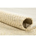 Kate Lester + Jaipur Living Esdras Handmade Solid Beige/ Gray Area Rug 9'X12'