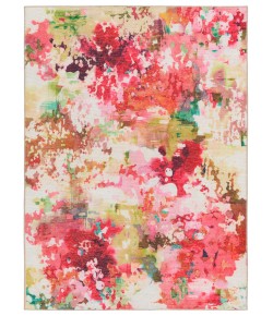 Vibe By Jaipur Living Rouge Indoor/Outdoor Floral Pink/ Multicolor Ibs05 Area Rug 4 ft. 2 in. X 6 ft. Rectangle